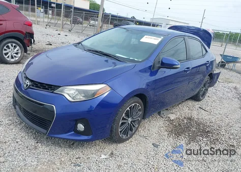 2015 Toyota Corolla S Plus from USA, damaged, VIN 2T1BURHE4FC409098